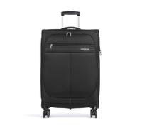 Planear una escapada de una semana es mucho más fácil con la maleta trolley American Tourister Deep Dive, diseñada para que viajes con estilo y sin complicaciones. Fabricada en poliéster resistente, e