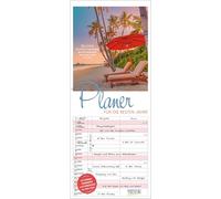 Planer für die besten Jahre 2027: Familienplaner mit 3 breiten Spalten. Familienkalender, literarischer Rentner-planer mit Ferienterminen, Vorschau bis März 2027 und tollen Extras. 19 x 46 cm.