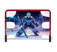 Planes de entrenamiento de hockey sobre hielo | Equipo acolchado de entrenamiento | Red de repuesto para niños, niñas, adolescentes y adultos para el entrenamiento en deportes de carretera al aire