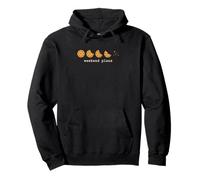 Planes de Fin de Semana Amante de Las Galletas Hornear Postre Panadero Sudadera con Capucha