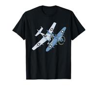 Planes DE LOS COMPLOS WW2 Camiseta B-17 P51 Mustang F4U Camiseta