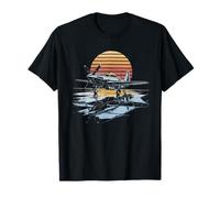 Planes DE LOS COMPLOS WW2 Camiseta B-17 P51 Mustang F4U Camiseta