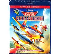 Planes Fire and Rescue (2-Disc Blu-ray +DVD + Digita (Blu-ray) (Importación USA)