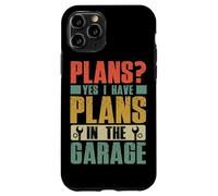 Planes Sí Tengo Planes En El Garaje Amante De Los Coches Vintage Carcasa para iPhone 11 Pro