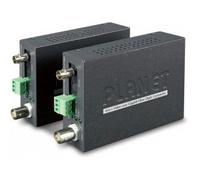 Planet 1-Channel 4-in-1 Video Over Gigabit Fiber(ST) Converter, VF-101G-KIT (Gigabit Fiber(ST) Converter up to 20KM, a Pair Include TX & RX in Package (TVI/CVI/AHD/CVBS))