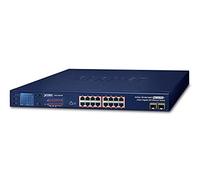 PLANET GSW-1820VHP switch No administrado Gigabit Ethernet (10/100/1000) Energía sobre Ethernet (PoE) 1U Azul