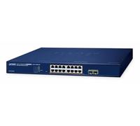 Planet GS-2210-16P2S Switch Smart 16xGE PoE+ 2xSFP