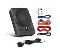 Planet Audio Subwoofer Amplificado P10AWK para Coche, 1000 vatios, Perfil bajo, subwoofer de 10 Pulgadas, Kit de instalación de Amplificador de Calibre 8 Incluido. Ideal para vehículos Que Necesitan