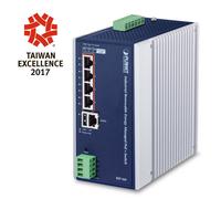 PLANET BSP-360 switch Gestionado Gigabit Ethernet (10/100/1000) Energía sobre Ethernet (PoE) Azul, Blanco