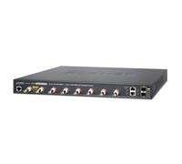 PLANET Conmutador de 8 puertos Long Reach PoE SFP gestionado de 2 puertos 10/100/1000T + 2 puertos 100/1000X Coxial based Network