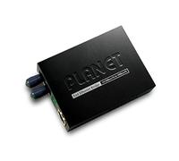 PLANET Conversor multimodo 10/100Base-TX a 100Base-FX (incluye fuente de alimentación ST hembra)