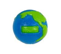 Planet Dog Orbee-Tuff Planet - Pelota con dispensador de recompensas para Perros - Azul/Verde - Pequeña