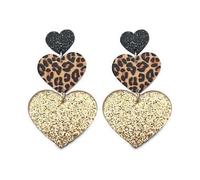 Planet Earrings for Women Acrylic Valentine's Day Drop Earrings Universe Star Bottle Pink Heart Dangle Earrings Valentine's Day Jewelry