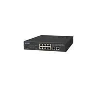 Planet FSD-1008HP - Switch 8-Port, Color Negro
