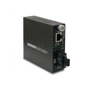 PLANET FST-802S50 convertidor de medio 200 Mbit/s 1310 nm Monomodo Negro