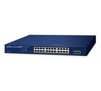 Planet GS-2210-24P2S Switch Smart 24xGE PoE+ 2xSFP