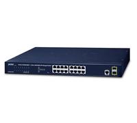 Conmutador Planet GS-4210-16T2S 16x 1Gb 2x SFP manejable | GS-4210-16T2S