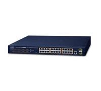 Planet GS-4210-24P2S Switch Gestionable PoE Gigabit 24 Puertos 10/100/1000T 802.3at + 2 SFP 100/1000X