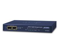 PLANET GSD-1002M switch Gestionado L2/L4 Gigabit Ethernet (10/100/1000) Energía sobre Ethernet (PoE) Azul
