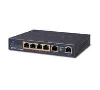 PLANET GSD-604HP - Switch, Color Negro
