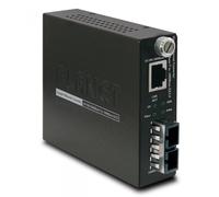 PLANET GST-802S convertidor de medio 2000 Mbit/s 1310 nm Monomodo Negro