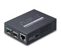 Planet GT-1205A Convertidor de medios Gigabit SFP de 3 puertos (1 TP, 2 SFP)