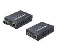 Planet GTP-805A 802.3af 1000Base-X to 10/100/1000Base-T PoE Media Converter (Mini-GBIC, SFP) Adaptador de Cable