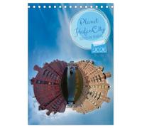 Planet Hafencity - Universum Hamburg (Tischkalender 2026 DIN A5 hoch), CALVENDO Monatskalender: 360°-Panoramabilder in Planetenform - besondere Ansichten von der Hafencity und dem Hafen in Hamburg.