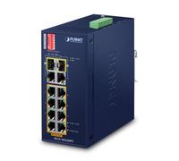 PLANET IFGS-1022HPT switch No administrado Fast Ethernet (10/100) Energía sobre Ethernet (PoE) Azul