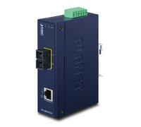 PLANET IFT-802TS15 convertidor de medio 100 Mbit/s 1310 nm Monomodo Azul