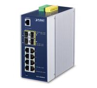PLANET IGS-12040MT switch Gestionado L2+ Gigabit Ethernet (10/100/1000) Azul, Blanco