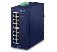 PLANET IGS-1600T switch No administrado L2 Gigabit Ethernet (10/100/1000) Azul
