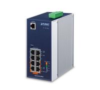 Planet IP30 Industrial L2/L4 de 4 Puertos 10/100/1000T 802.3at PoE, IGS-4215-4P4T (10/100/1000T 802.3at PoE + 4 Puertos 10/100/1000T conmutador gestionado (-40~75 Grados Rees C), Dual Potencia