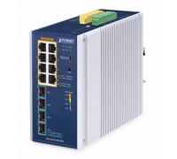 Planet IGS-4215-8UP4X Interruptor Ethernet Gigabit L2L4 gestionado de 8 puertos