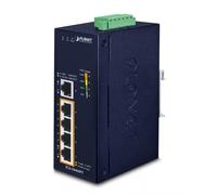 PLANET IGS-504HPT switch No administrado L2 Gigabit Ethernet (10/100/1000) Energía sobre Ethernet (PoE) Azul