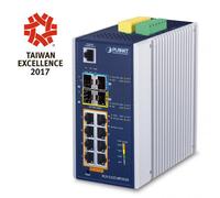 Planet Switch gestionado IGS-5225-8P2S2X 8 puertos PoE+ 802.3at L2+/L4 2x SFP + 1x SFP+ 10G