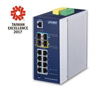 Planet – Switch gestionado IGS-5225-8T2S2X 8x1000T+2x100/1000X+2x10G SFP/SFP+ (redundante)