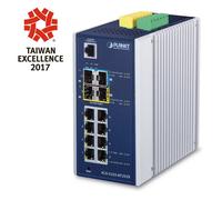 Planet – Switch gestionado IGS-5225-8T2S2X 8x1000T+2x100/1000X+2x10G SFP/SFP+ (redundante)