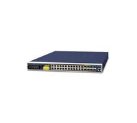 PLANET IGS-6325-24P4X Switch PoE Gestionable Industrial L3 24 Puertos Gigabit 802.3at + 4 SFP+ 10G