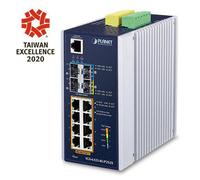 Planet IGS-6325-8UP2S2X Switch Industrial 8 Puertos PoE++ 802.3bt Gigabit + 2 SFP 2.5G + 2 SFP+ 10G Gestionable L3