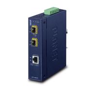 PLANET IGT-1205AT convertidor de medio 1000 Mbit/s Azul