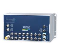 Planet Industrial L3 16-Port 10/100/1000T M12 + 2-Port 10GBASE-T M12 + 2-Port 10G Q-ODC Managed Ethernet Switch