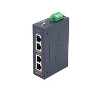 PLANET Industrial 2-port 10/100/1000T Gigabit Ethernet (10/100/1000) Energía sobre Ethernet (PoE) Azul