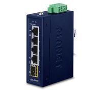 PLANET IGS-510TF switch No administrado Gigabit Ethernet (10/100/1000) Azul