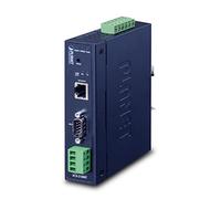 Planet IP30 Industrial 1-Port RS232/RS422/RS485 Serial, W125698350 (RS232/RS422/RS485 Serial Device Server (1 x 10/100BASE-TX, -40~75 Degrees C, Dual 9~48V DC, Web, Telnet)