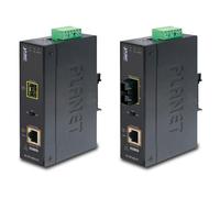 Planet ip30 industrial 10/100/1000bas to 100/1000x sfp converter, igtp