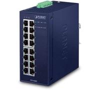 Planet ip30 industrial 16-port 10/100/1000t gigabit ethernet, igs-1600