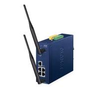 Planet IP30 Industrial Wi-Fi 7 802.11be 3600Mbps Dual Band Wireless AP with 5-Port 10/100/1000T