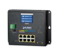 Planet IP30, IPv6/IPv4, L2+ 8 Puertos 10/100/1000T 802.3at PoE, WGS-5225-8P2SV (10/100/1000T 802.3at PoE + 2 Puertos 100/1000X SFP Wall Mount Managed Switch with 2-Port 100/1000X SFP Wall Mount