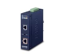 PLANET IPOE-171-95W Inyector PoE++ Industrial 95W - 802.3bt, Multi-Gigabit 5GBASE-T, DC 12-48V, DIN-Rail